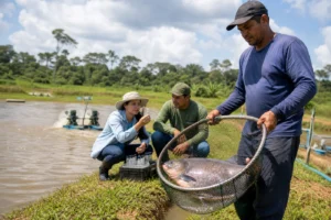 Tecnologia e manejo ampliam a produção de tambaqui em Rondônia