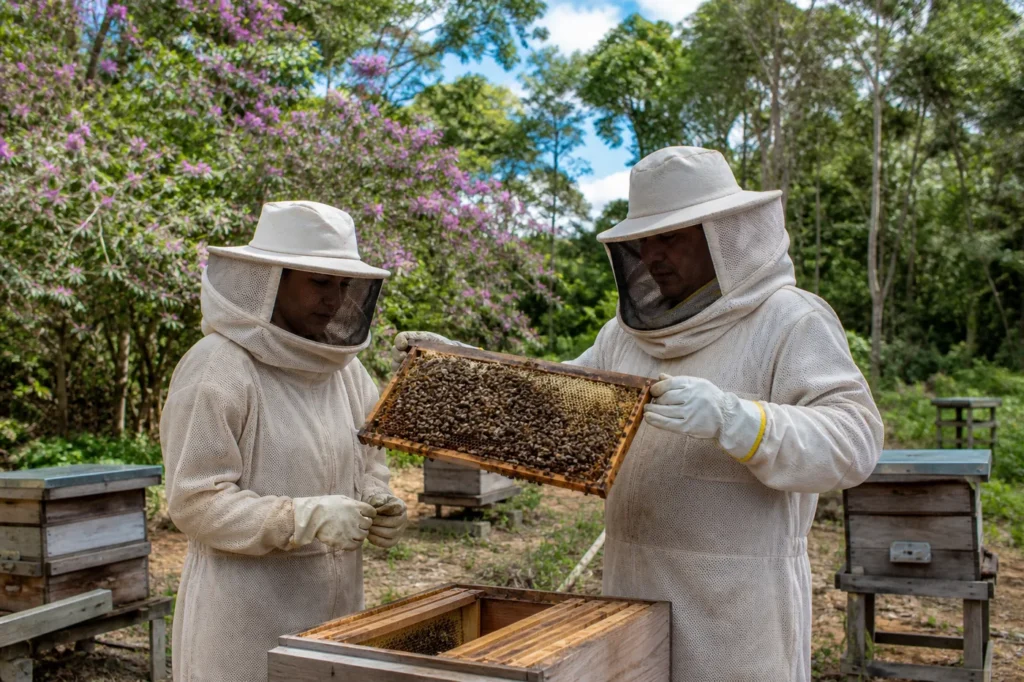 Apicultura se torna alternativa de renda para produtores rurais de Rondônia