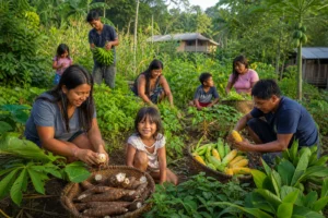 Produção sustentável amplia oferta de alimentos em comunidades indígenas