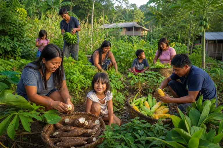 Produção sustentável amplia oferta de alimentos em comunidades indígenas